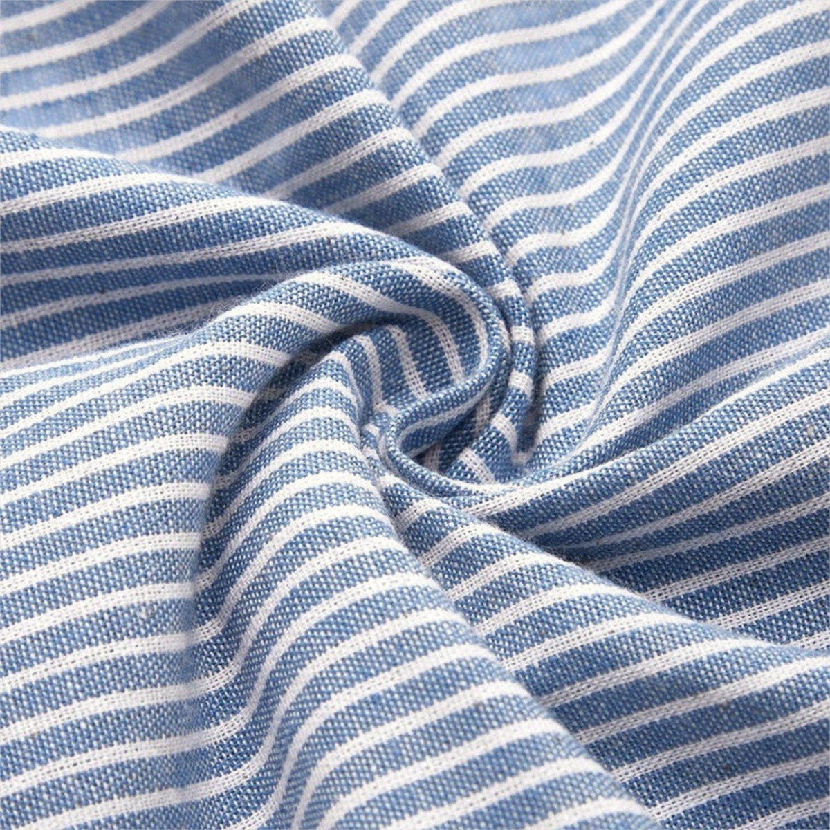 Mirone - Robe midi rayée en coton