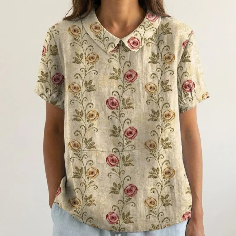 Clarélia™ | Blouse Fleurs Délicates