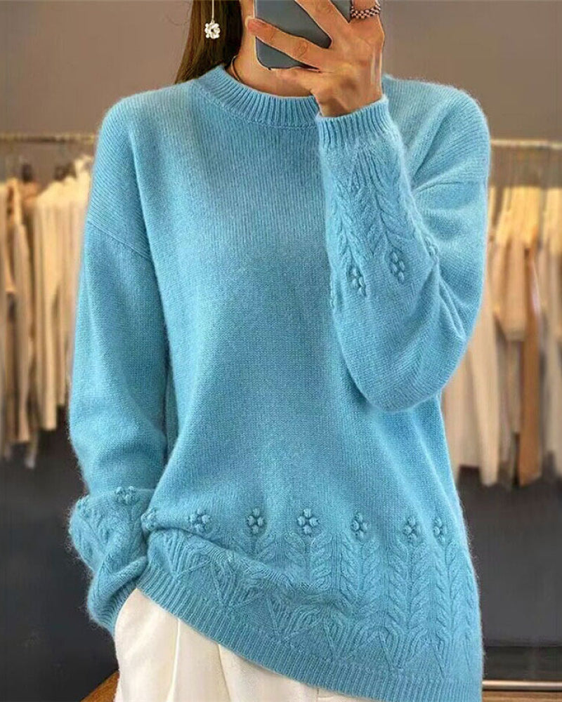 Beatrice - Pull Rétro Élégant