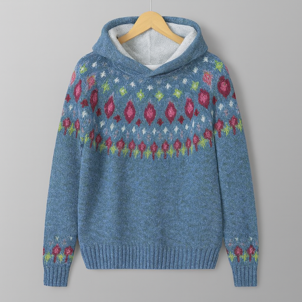 Rosy - Sweat à Capuche Coloré et Douillet