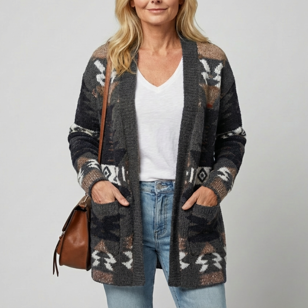 Campbell - Gilet aztèque élégant