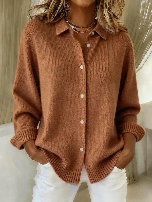 Elisa - Cardigan Long Élégant