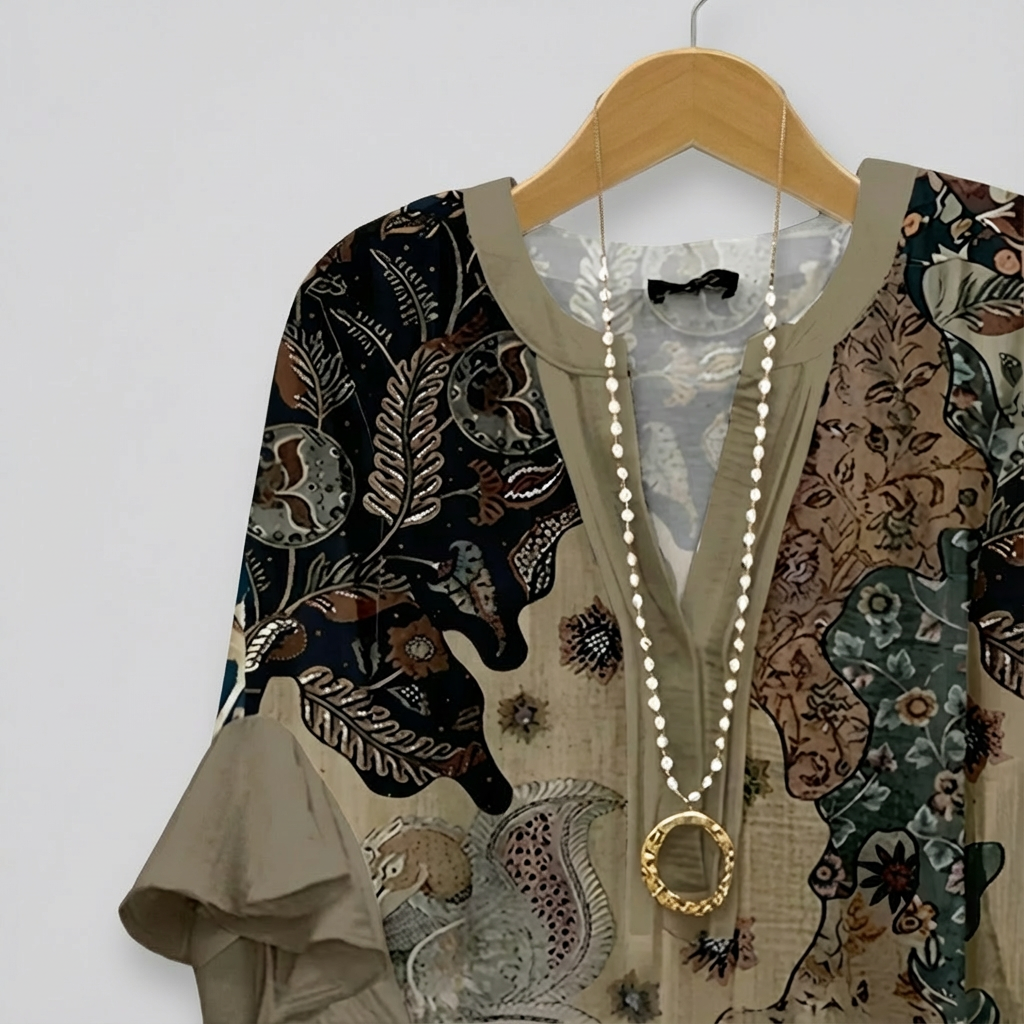 Iris - Blouse Ample et Féminine