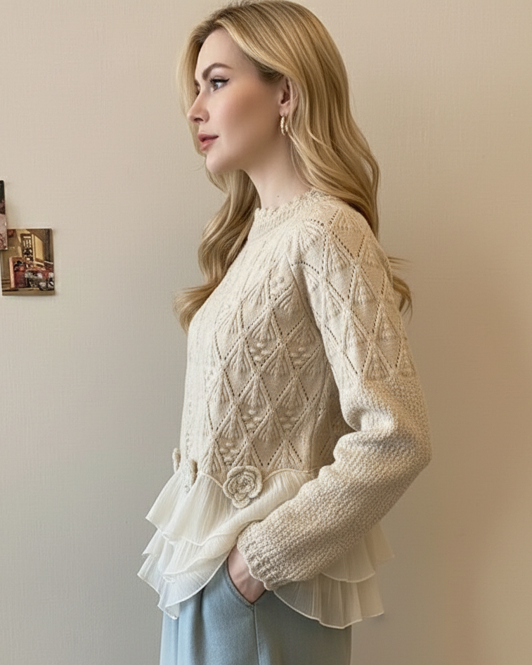 Taylor - Cardigan Enchanté en Tricot