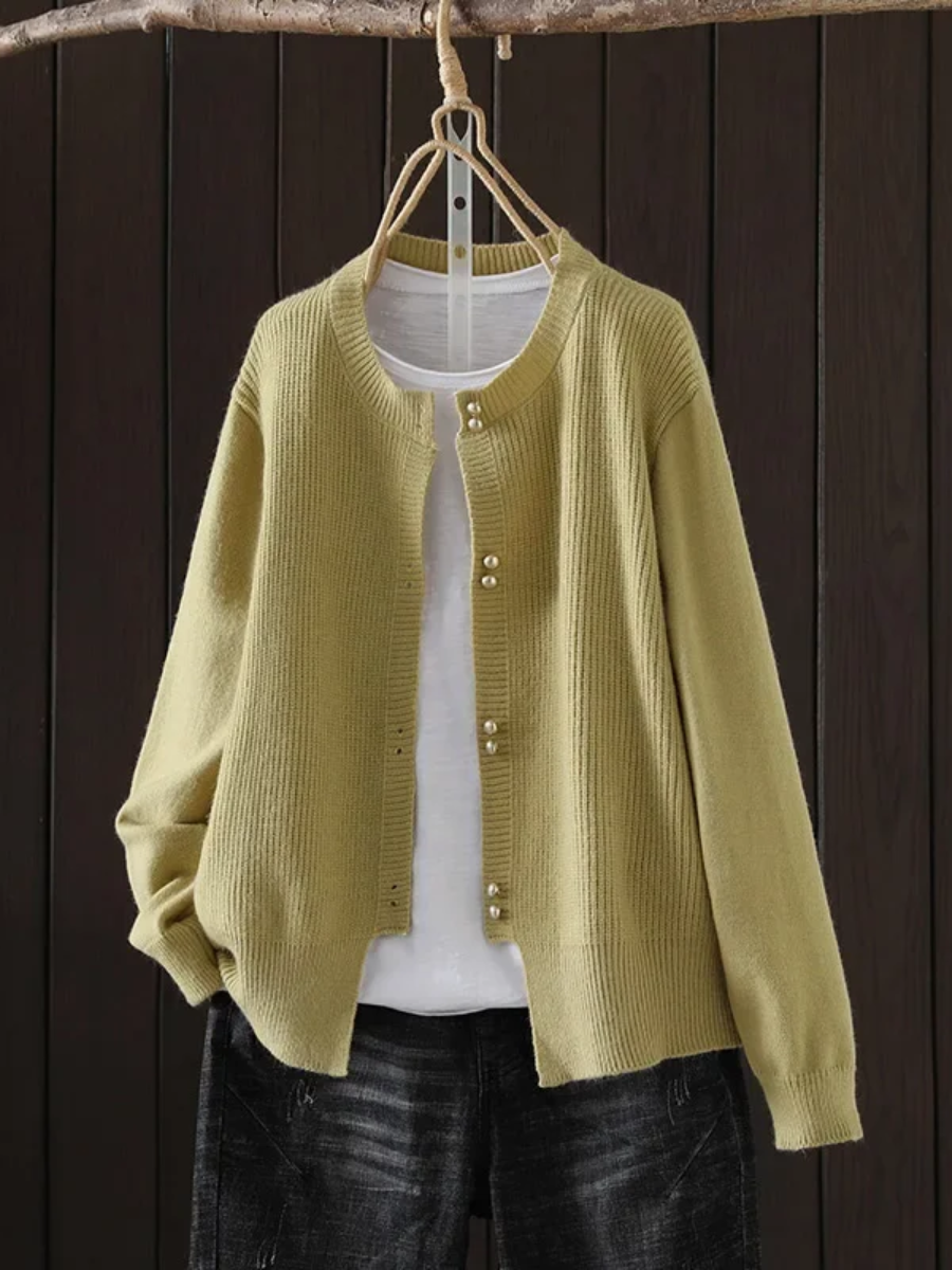 Elara - Cardigan Sophistiqué En Tricot