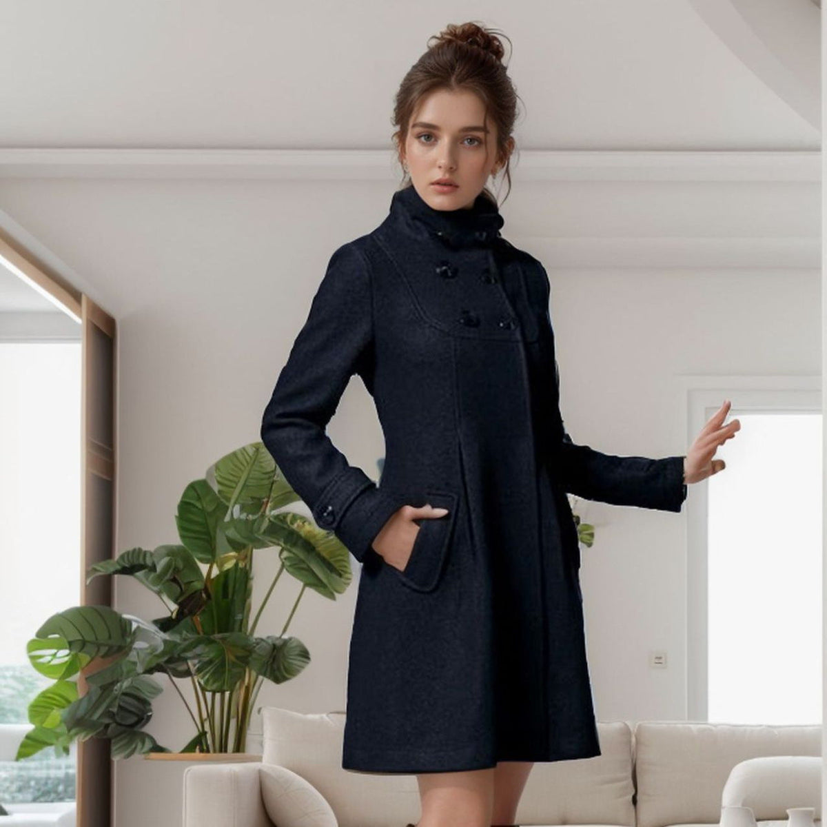 Alice - Veste à Capuche Élégante
