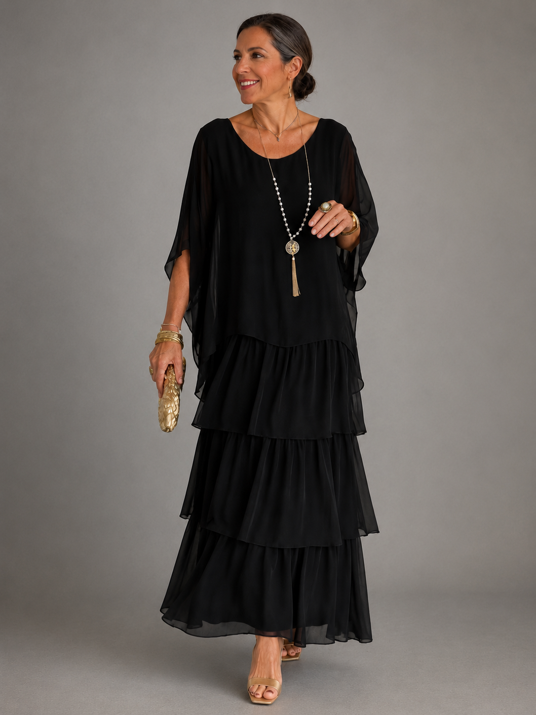 Robe Lara - Noir (Presque épuisé)