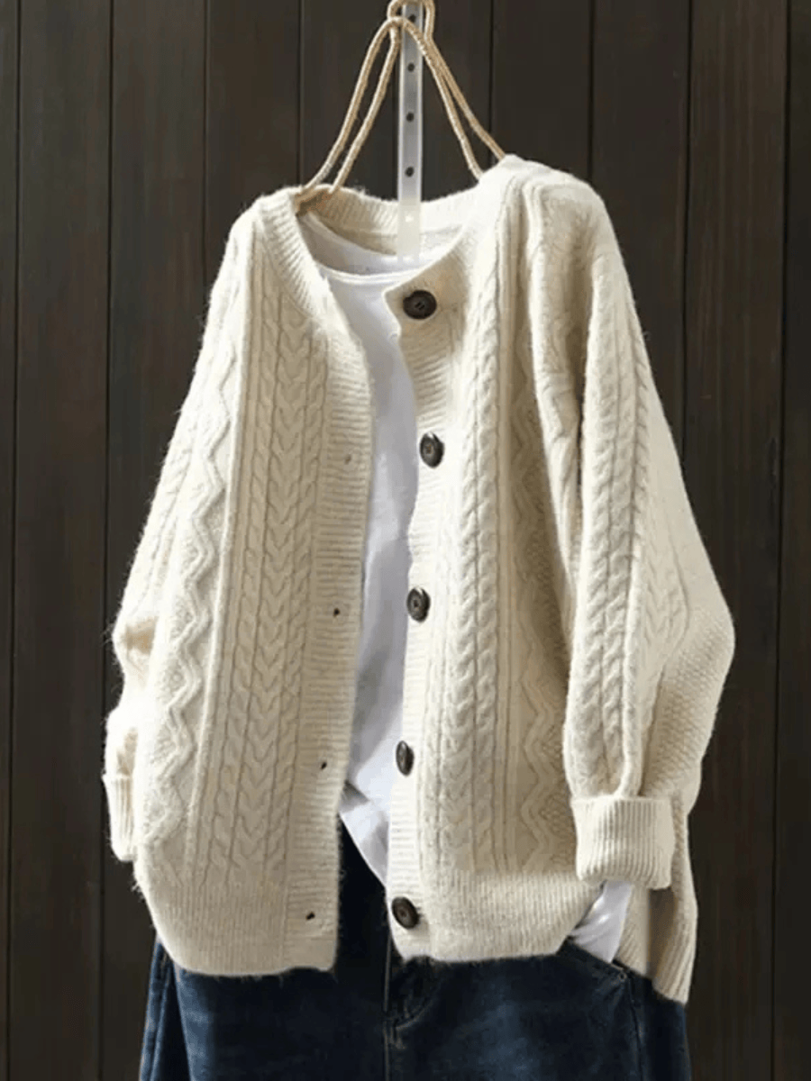 Doris - Cardigan Tricoté Élégant