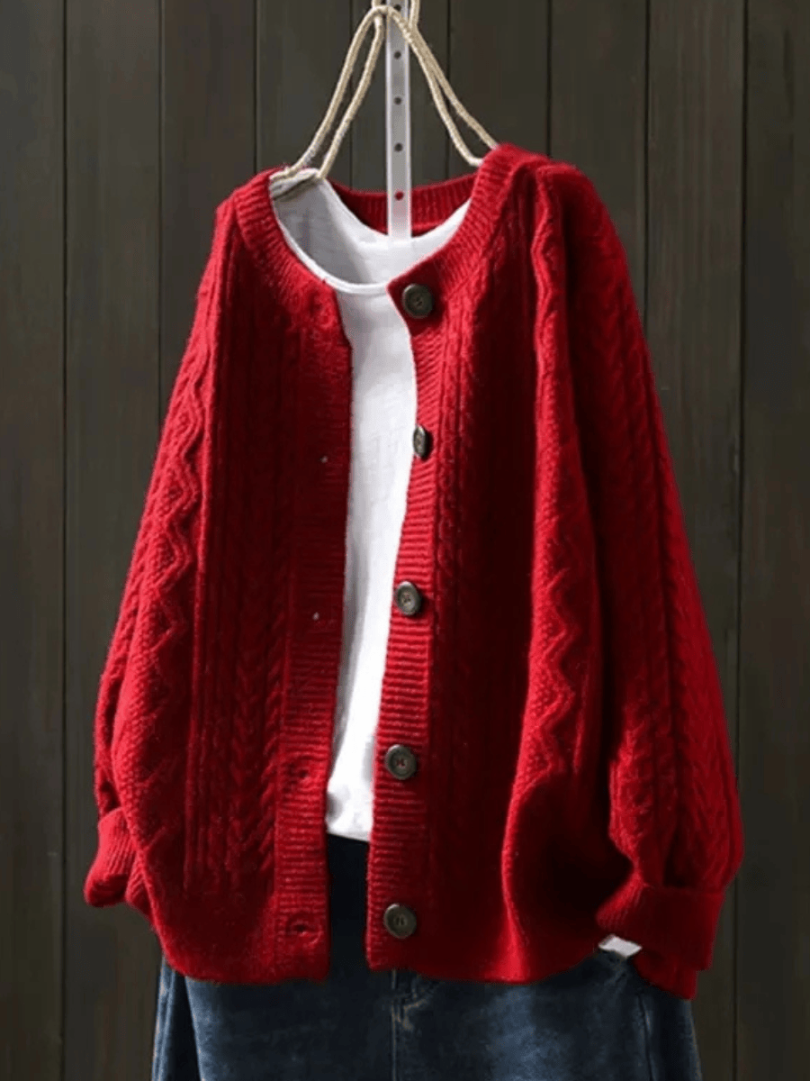 Doris - Cardigan Tricoté Élégant