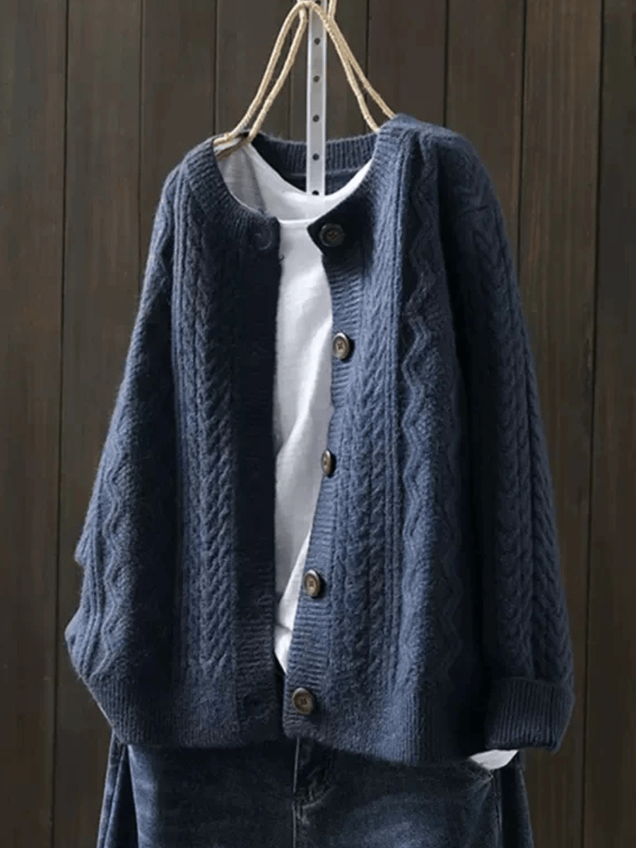 Doris - Cardigan Tricoté Élégant
