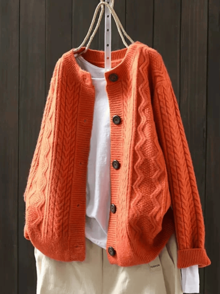 Doris - Cardigan Tricoté Élégant