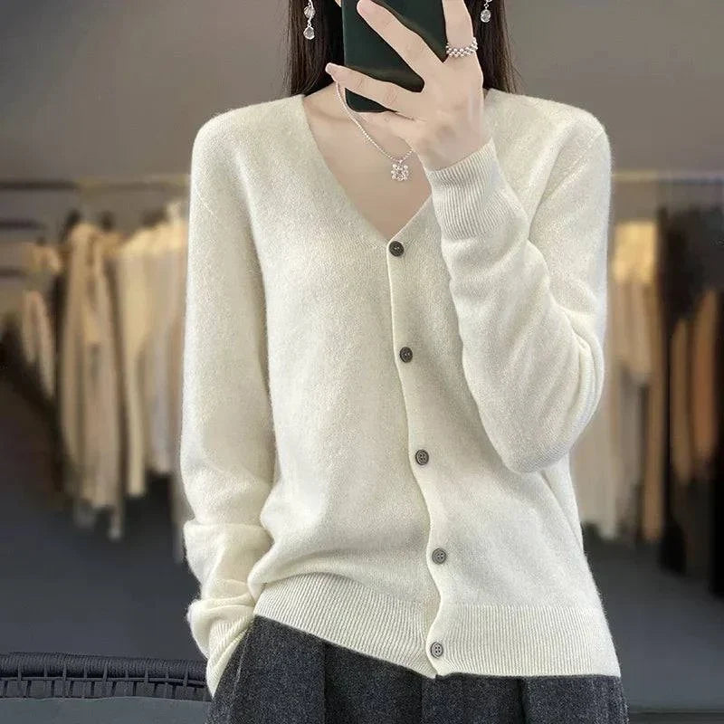 Odessia - Cardigan Cachemire Élégant