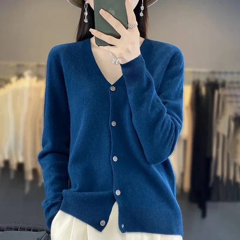 Odessia - Cardigan Cachemire Élégant