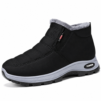 Margaux bottines d'hiver fourrées imperméables, noir