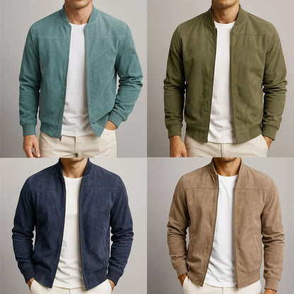 Blousons bombers modernes en plusieurs couleurs : vert d'eau, vert olive, bleu marine, beige