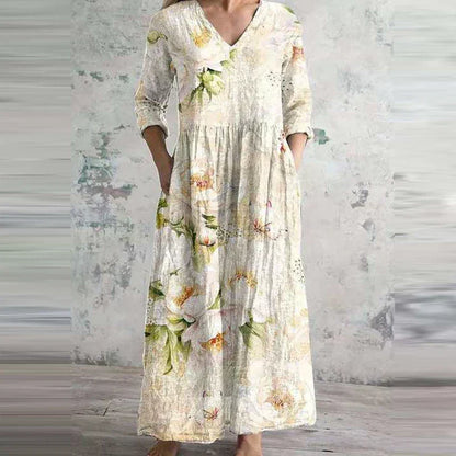 Tamara - Robe Aérienne Fleurie