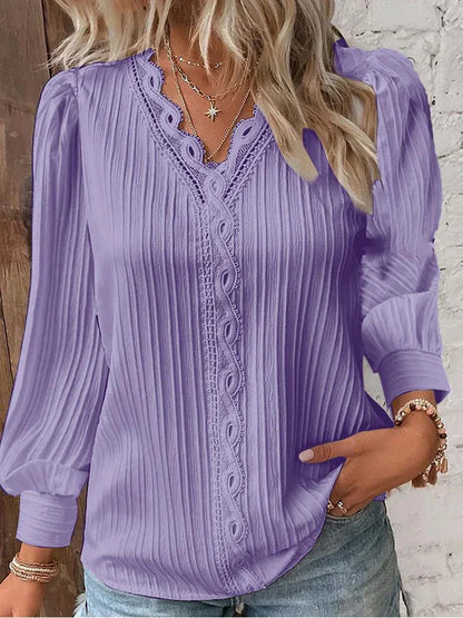 Lilly - Élégante Blouse Plissée