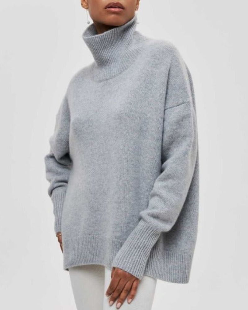 Evy - Pull Roulé Confortable Et Chic