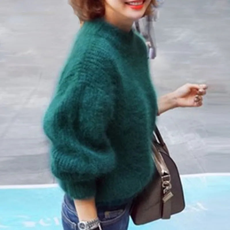 Jessica - Élégant col roulé pour le froid