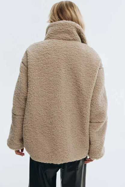 KAJA | Manteau en Teddy Doux