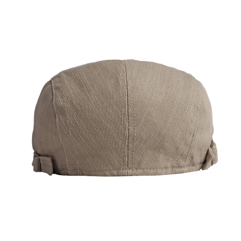 Casquette homme Bloom™ ajustable en tissu beige, visière courbée