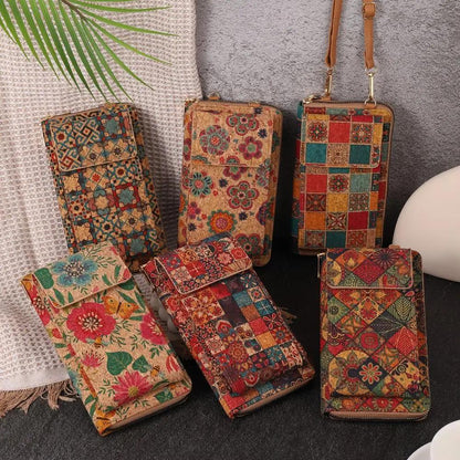 Sacs bandoulière en tissu à motifs patchwork, plusieurs modèles et couleurs