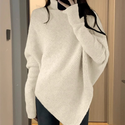 Anneta - Pull Poncho Confortable