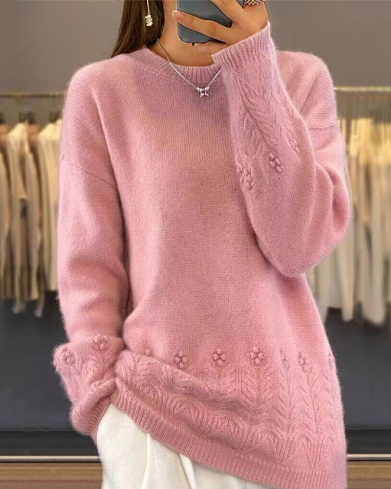Beatrice - Pull Rétro Élégant