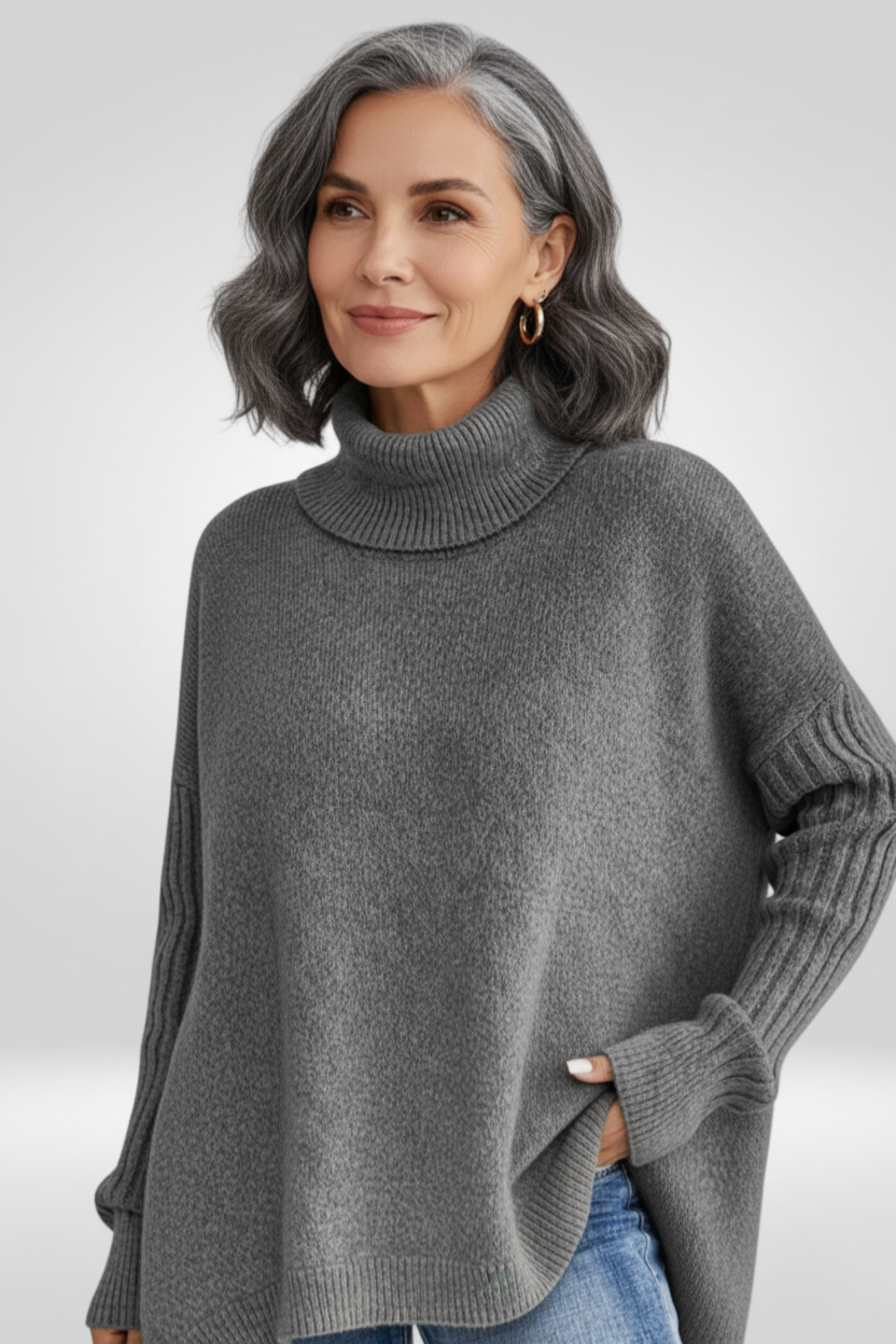 Isabelle - Pull Asymétrique Chic
