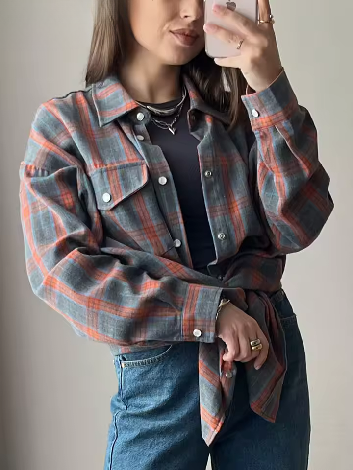 Leandra - Chemise Oversize Vintage