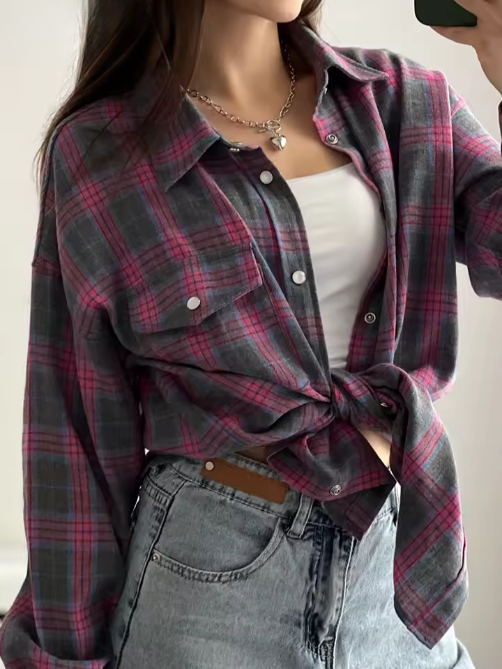 Leandra - Chemise Oversize Vintage