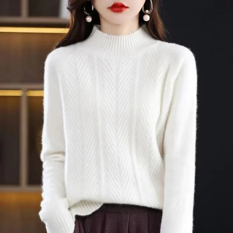 Isolde - Pull Texturé En Cachemire