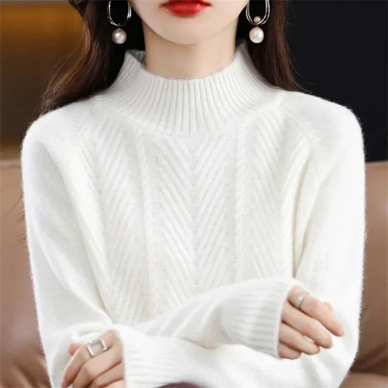 Isolde - Pull Texturé En Cachemire