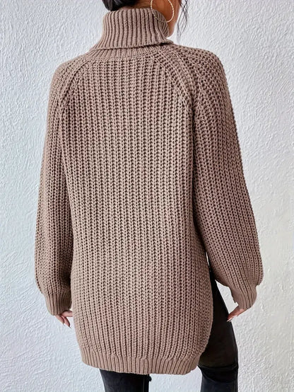 Lavande - Pull Roulé Luxe