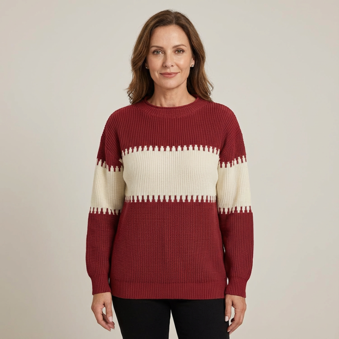 Harmony - Pull Colorblock Confortable