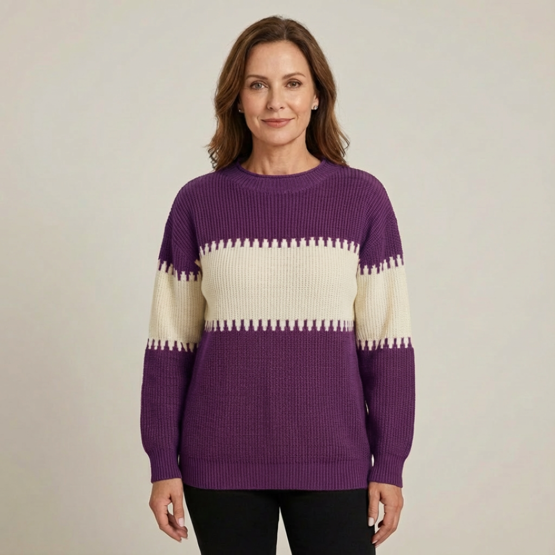 Harmony - Pull Colorblock Confortable