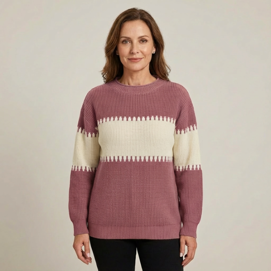 Harmony - Pull Colorblock Confortable
