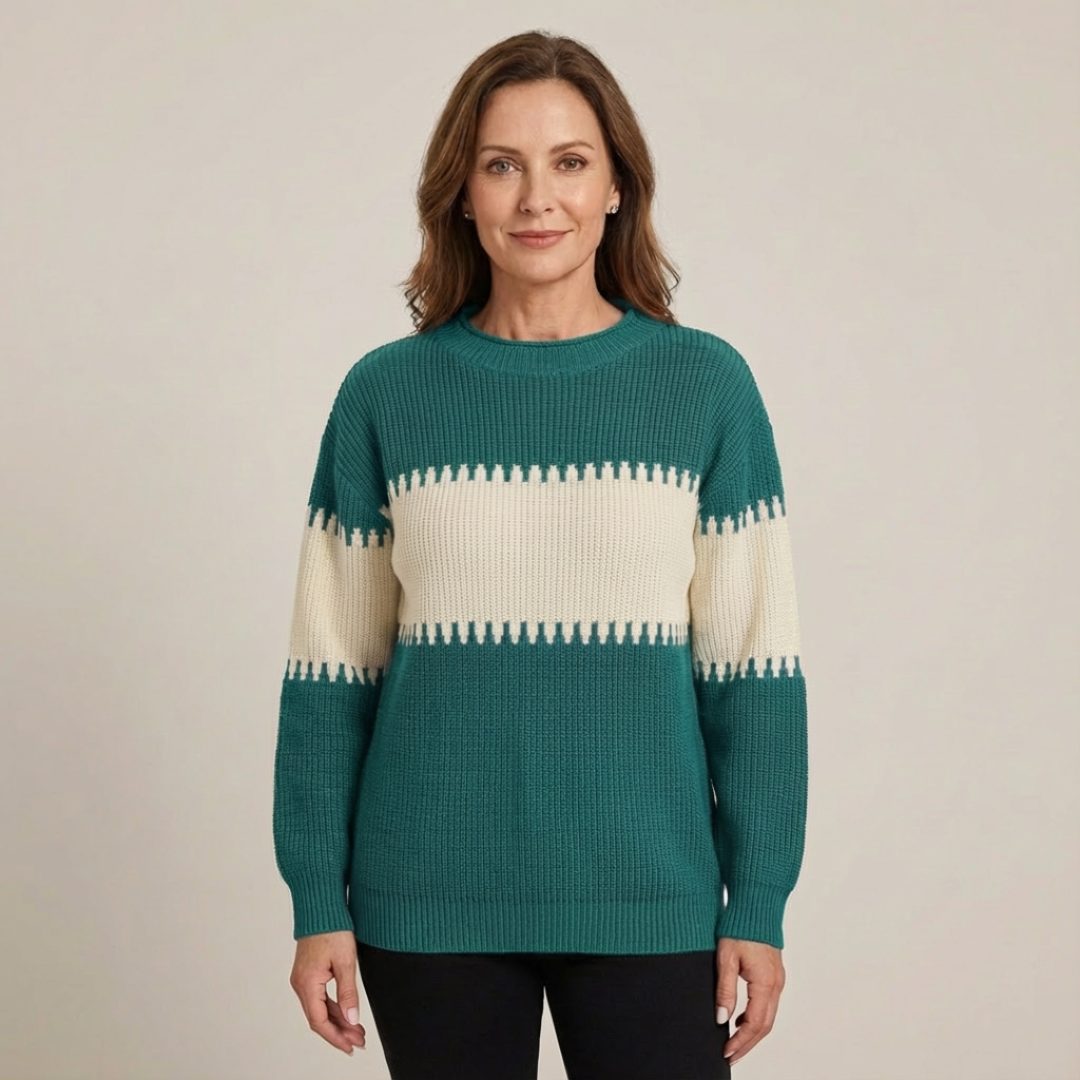 Harmony - Pull Colorblock Confortable