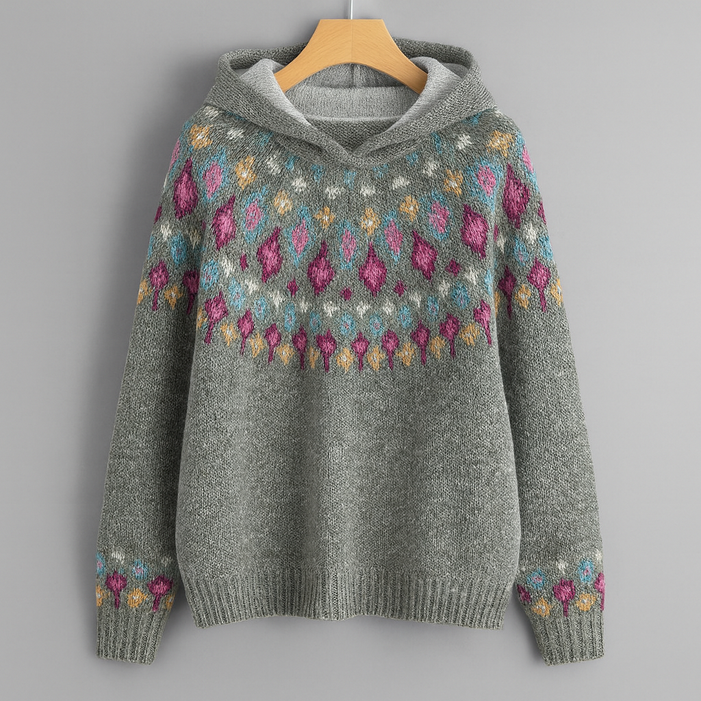Rosy - Sweat à Capuche Coloré et Douillet