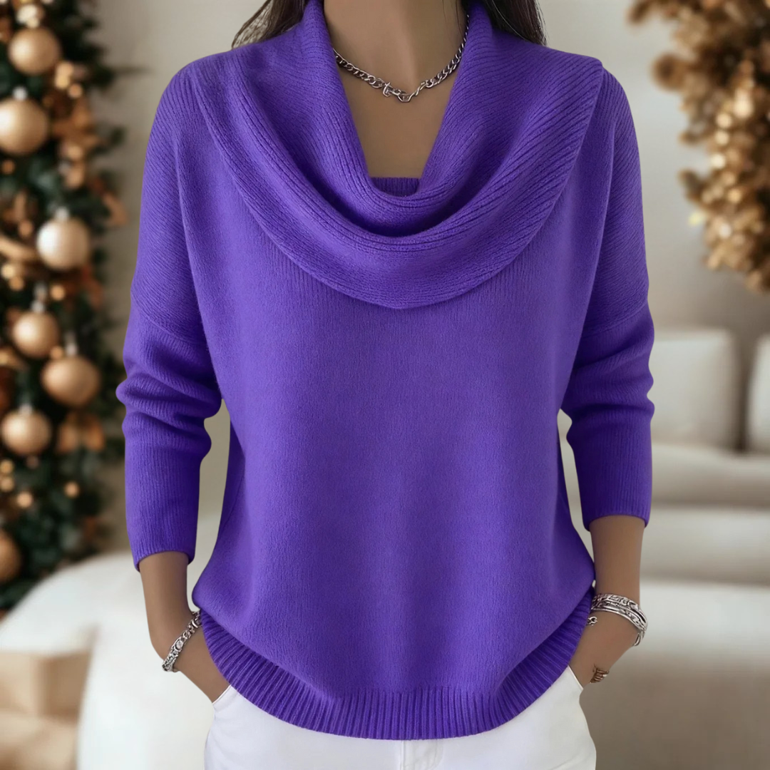 Fiorella - Pull en velours élégant
