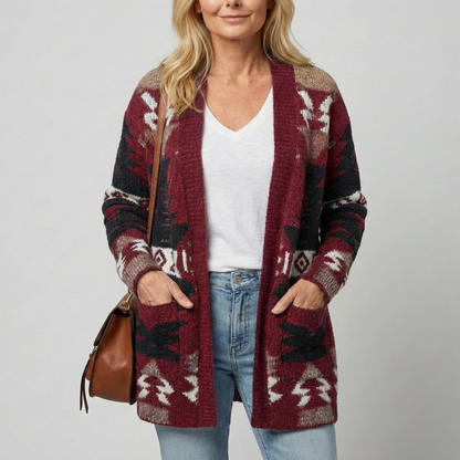 Campbell - Gilet aztèque élégant