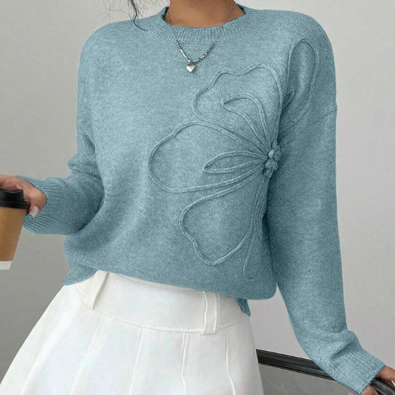 Selvianora - Pull élégant à motif papillon