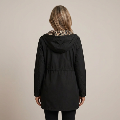 Léa - Manteau Léopard Élégant
