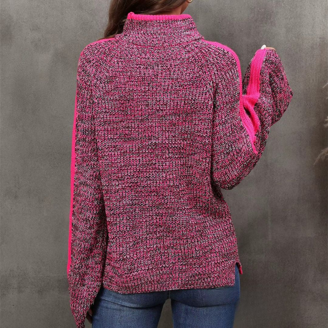 Diana - Pull Patchwork Chic