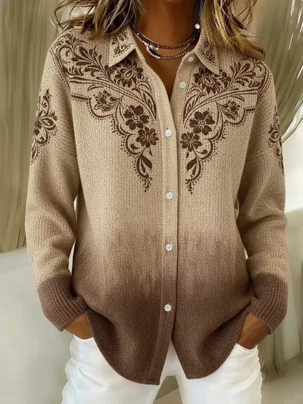Elisa - Cardigan Long Élégant