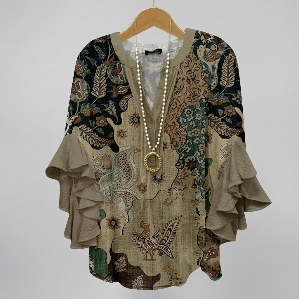 Iris - Blouse Ample et Féminine