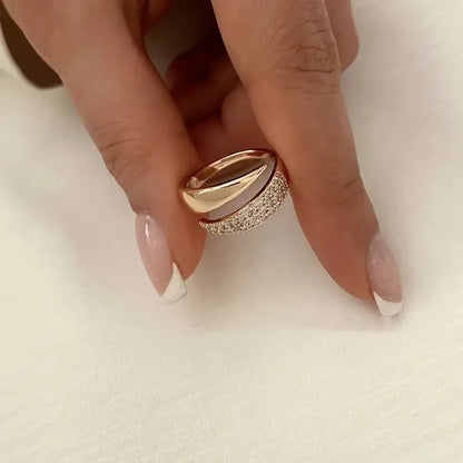 Sophie - Bague Ajustable Élégante