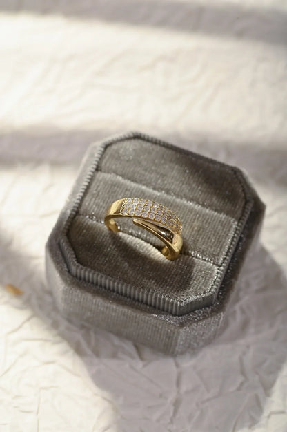 Sophie - Bague Ajustable Élégante