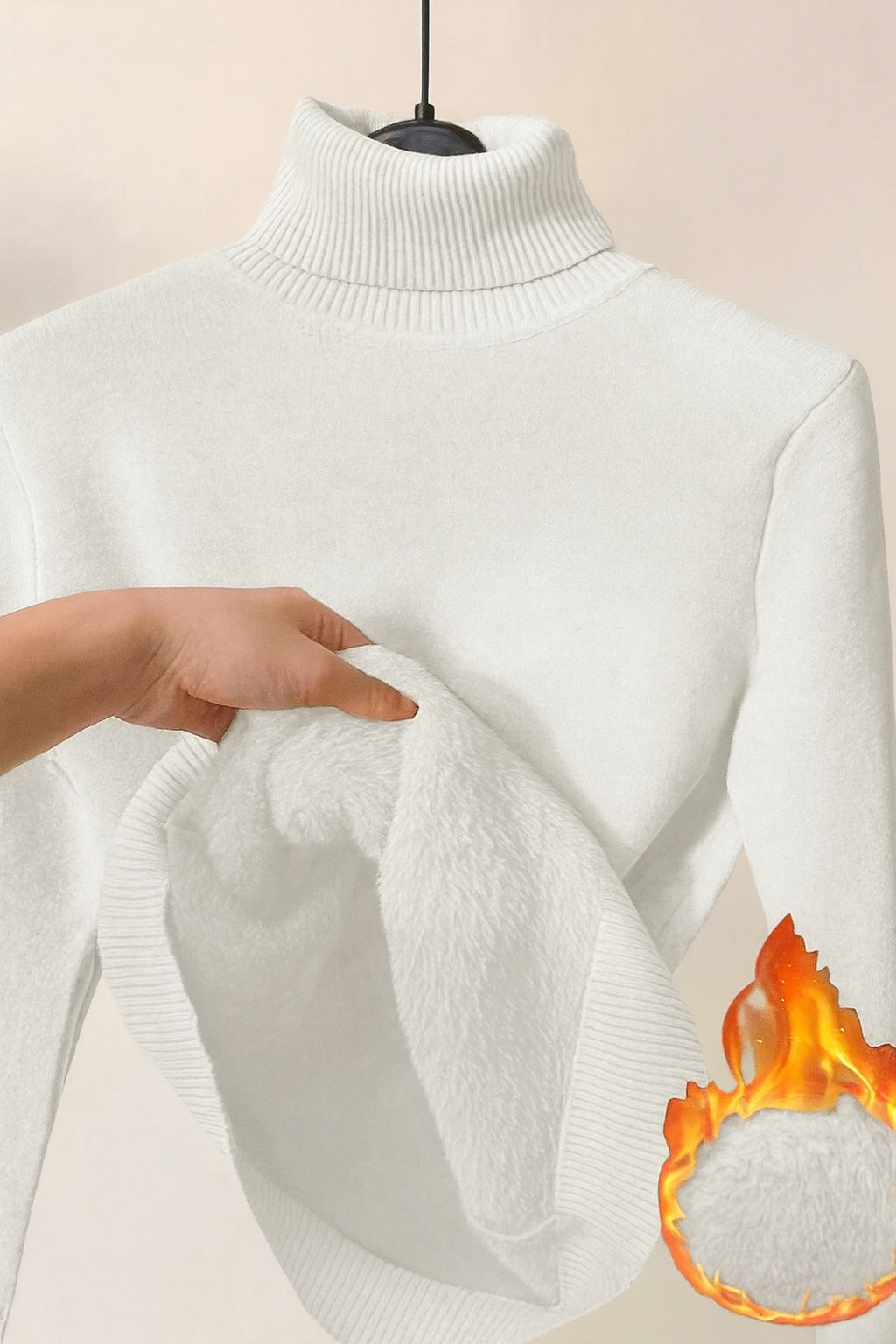 Sophie - Pull élégant doublé