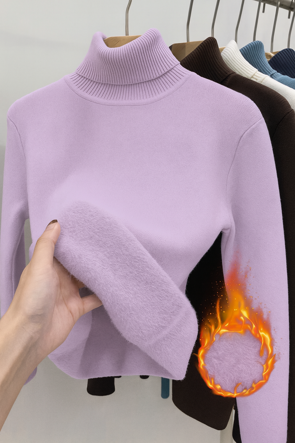 Sophie - Pull élégant doublé